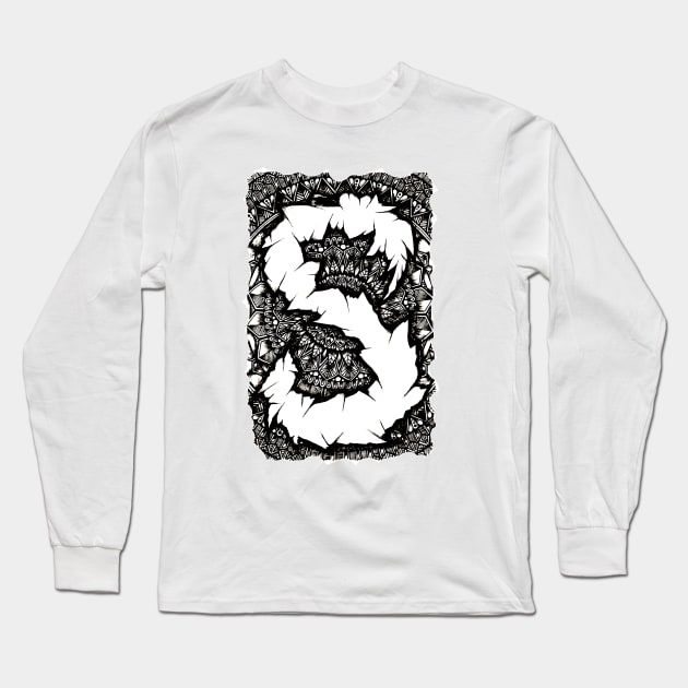 S letter Long Sleeve T-Shirt by Lamink
